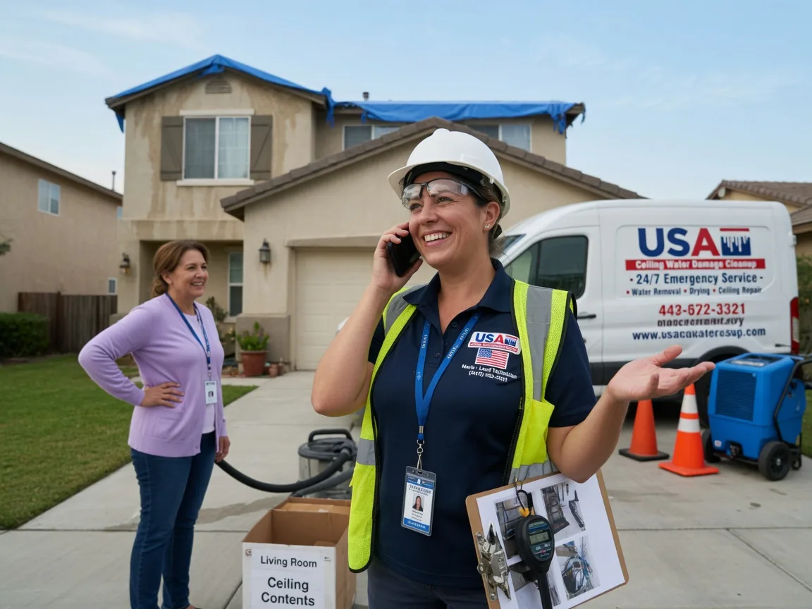 Ceiling Water Damage Restoration Evans, LA FAQs